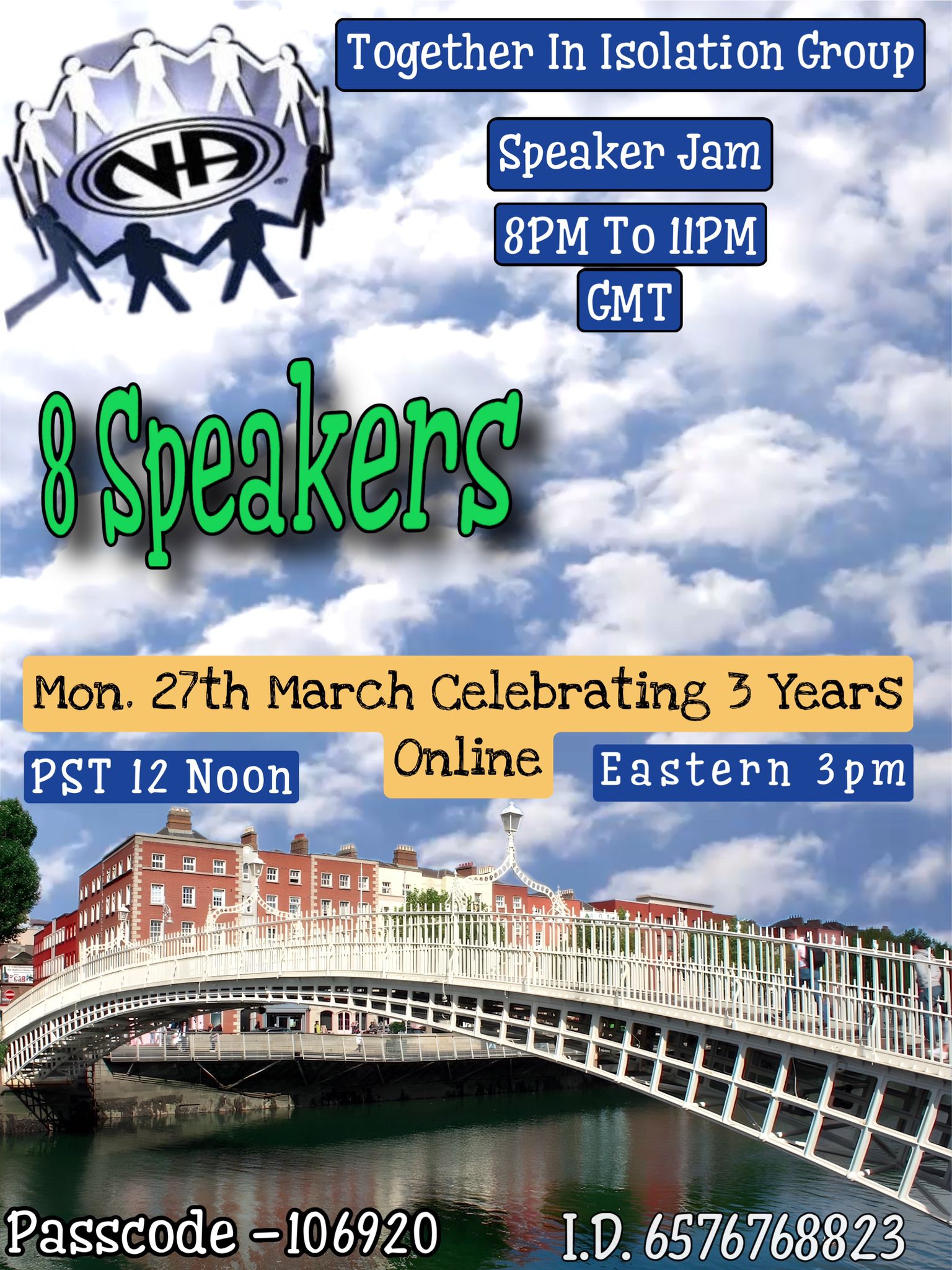 Speaker Jam – March 27th 2023